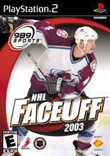 PS2 - NHL FaceOff 2003 Box Art Front