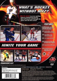 PS2 - NHL Hitz 2003 Box Art Back
