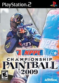 PS2 - NPPL Championship Paintball 2009 Box Art Front