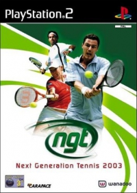 PS2 - Next Generation Tennis 2003 Box Art Front