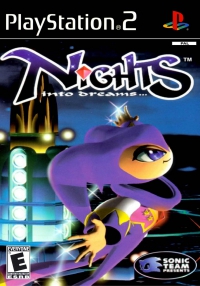 PS2 - NiGHTS into Dreams Box Art Front