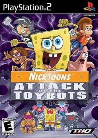 PS2 - Nicktoons Attack of the Toybots Box Art Front