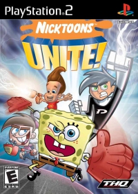 PS2 - Nicktoons Unite Box Art Front