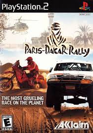 PS2 - Paris Dakar Rally Box Art Front