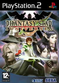 PS2 - Phantasy Star Universe Box Art Front