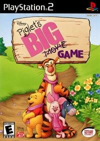 PS2 - Piglet's BIG Game Box Art Front