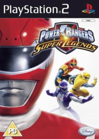 PS2 - Power Rangers Super Legends Box Art Front