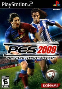 PS2 - Pro Evolution Soccer 2009 Box Art Front
