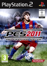 PS2 - Pro Evolution Soccer 2011 Box Art Front