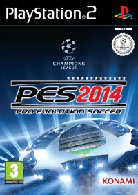 PS2 - Pro Evolution Soccer 2014 Box Art Front
