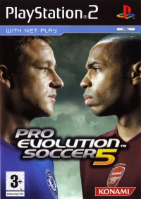 PS2 - Pro Evolution Soccer 5 Box Art Front