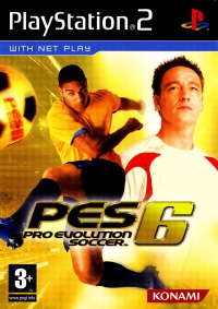 PS2 - Pro Evolution Soccer 6 Box Art Front