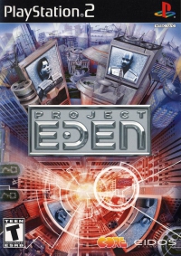PS2 - Project Eden Box Art Front