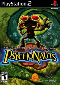 PS2 - Psychonauts Box Art Front