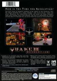 PS2 - Quake III Revolution Box Art Back