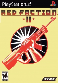 PS2 - Red Faction II Box Art Front
