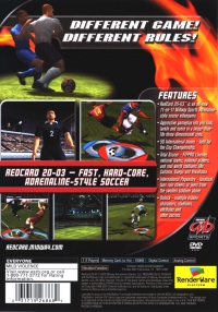 PS2 - RedCard 2003 Box Art Back