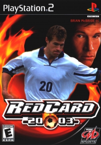 PS2 - RedCard 2003 Box Art Front