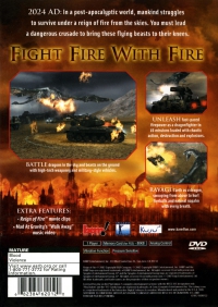PS2 - Reign of Fire Box Art Back