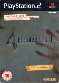 PS2 - Resident Evil 4 Limited Edition Box Art Front