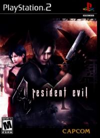PS2 - Resident Evil 4 Box Art Front