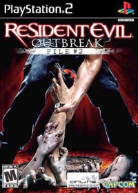 PS2 - Resident Evil Outbreak File 2 Box Art Front