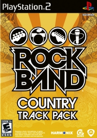 PS2 - Rock Band Country Track Pack Box Art Front