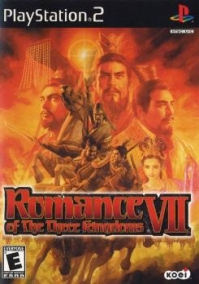 PS2 - Romance of the Three Kingdoms VII Box Art Front