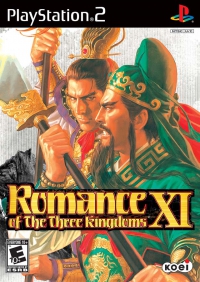 PS2 - Romance of the Three Kingdoms XI Box Art Front