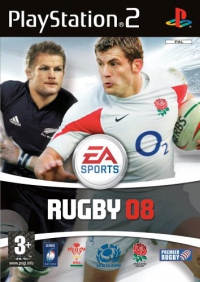 PS2 - Rugby 08 Box Art Front