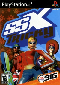 PS2 - SSX Tricky Box Art Front