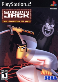 PS2 - Samurai Jack The Shadow of Aku Box Art Front