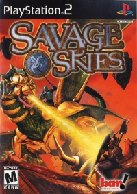 PS2 - Savage Skies Box Art Front