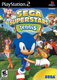 PS2 - Sega Superstars Tennis Box Art Front