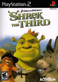 PS2 - Shrek the Third Box Art Front