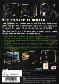 PS2 - Silent Hill 2 Box Art Back