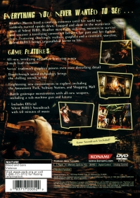 PS2 - Silent Hill 3 Box Art Back