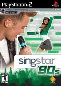 PS2 - SingStar '90s Box Art Front