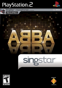 PS2 - SingStar ABBA Box Art Front