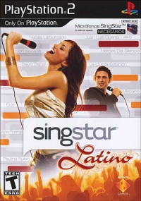 PS2 - SingStar Latino Box Art Front