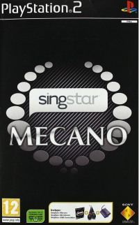 PS2 - SingStar Mecano Box Art Front