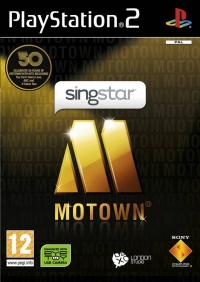 PS2 - SingStar Motown Box Art Front
