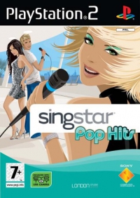 PS2 - Singstar Pop Hits Box Art Front
