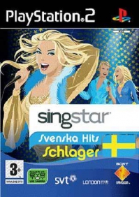 PS2 - Singstar Svenska Hits Schlager Box Art Front