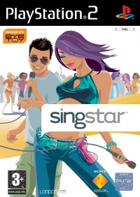 PS2 - Singstar Box Art Front