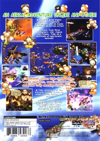 PS2 - SkyGunner Box Art Back