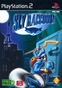 PS2 - Sly Raccoon Box Art Front