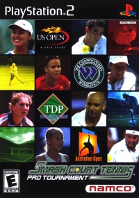 PS2 - Smash Court Tennis Pro Tournament Box Art Front