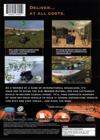 PS2 - Smuggler's Run Box Art Back