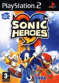 PS2 - Sonic Heroes Box Art Front